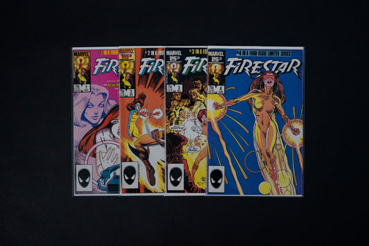 Firestar, Complete set #1-4, Marvel Comics, 1986