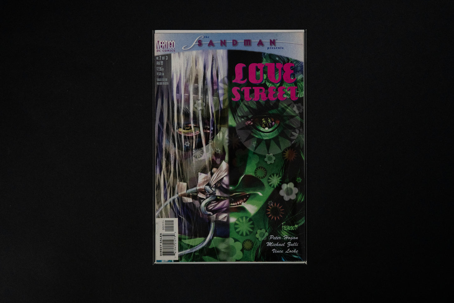 Love Street, Complete set #1-3, Sandman Presents, Vertigo Comics, 1999
