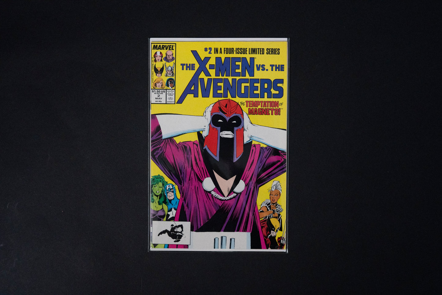 The X-Men Vs. The Avengers, Complete set #1-4, Marvel Comics, 1987