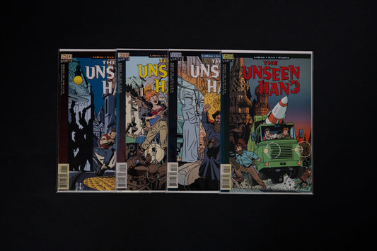 The Unseen Hand, Complete set #1-4, Vertigo Comics, 1996