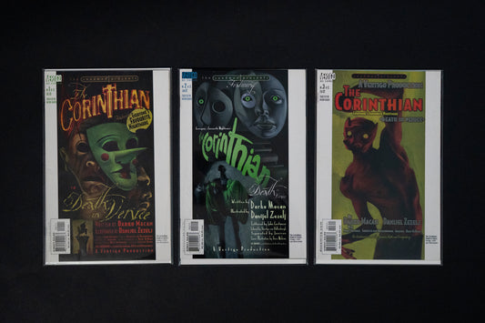 Sandman Presents The Corinthian, Complete set #1-3, Vertigo Comics, 2001