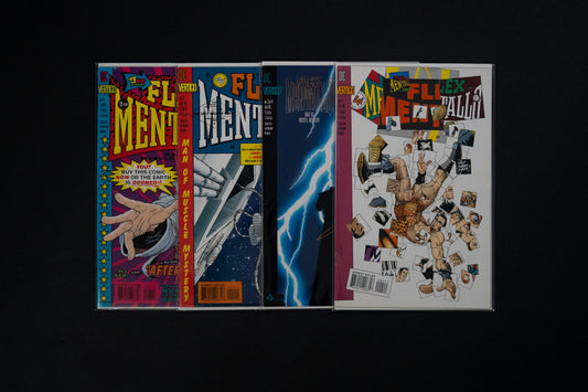 Flex Mentallo, Complete set #1-4, Vertigo Comics, 1996