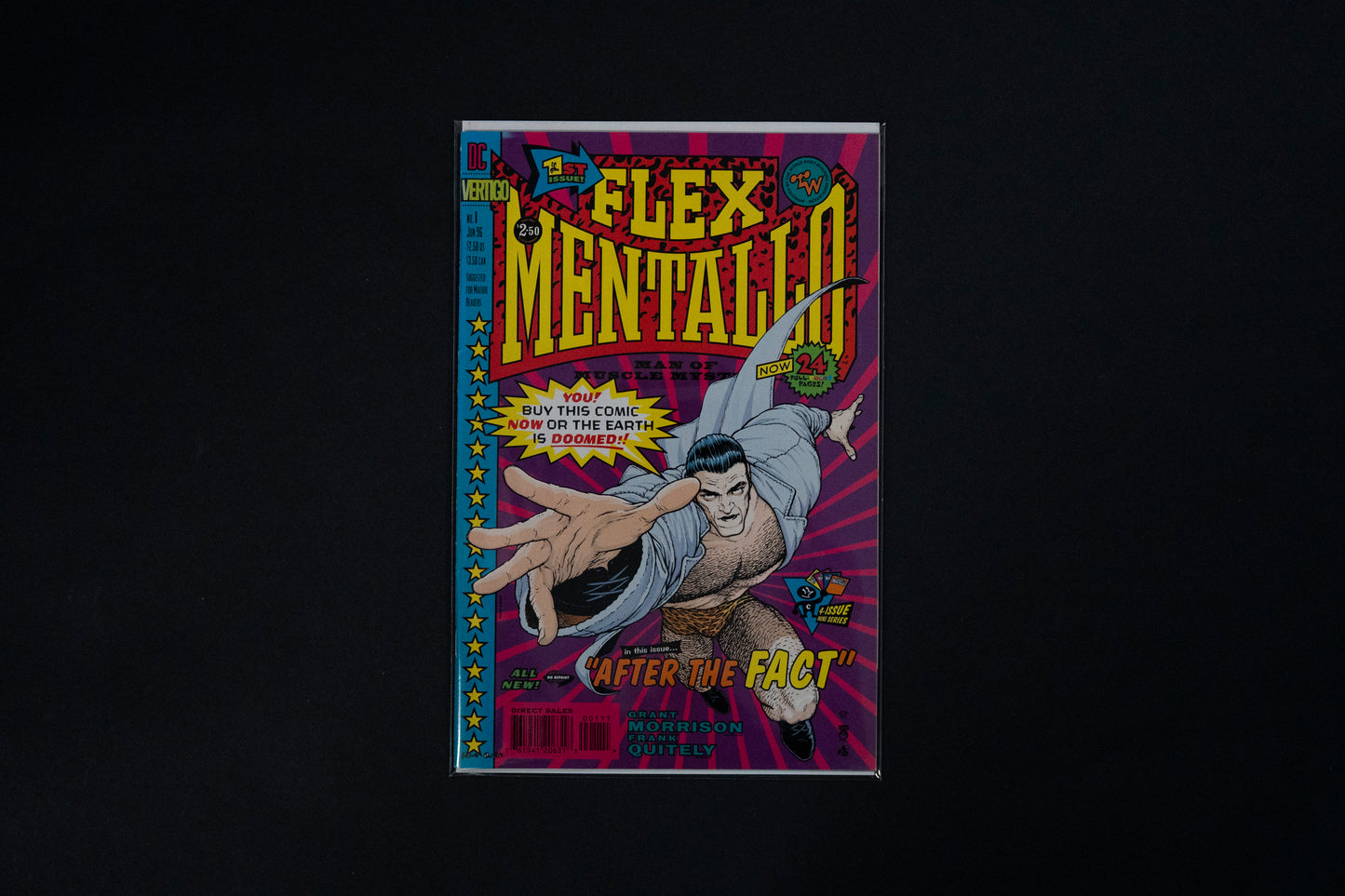 Flex Mentallo, Complete set #1-4, Vertigo Comics, 1996