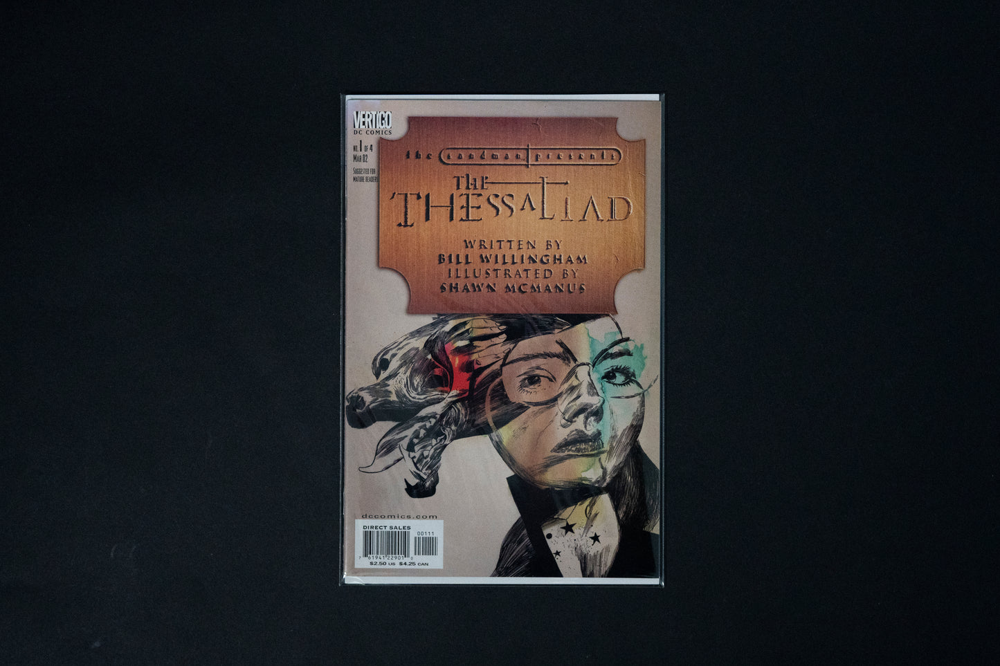 Sandman Presents The Thessaliad, Complete set #1-4, Vertigo Comics, 2002