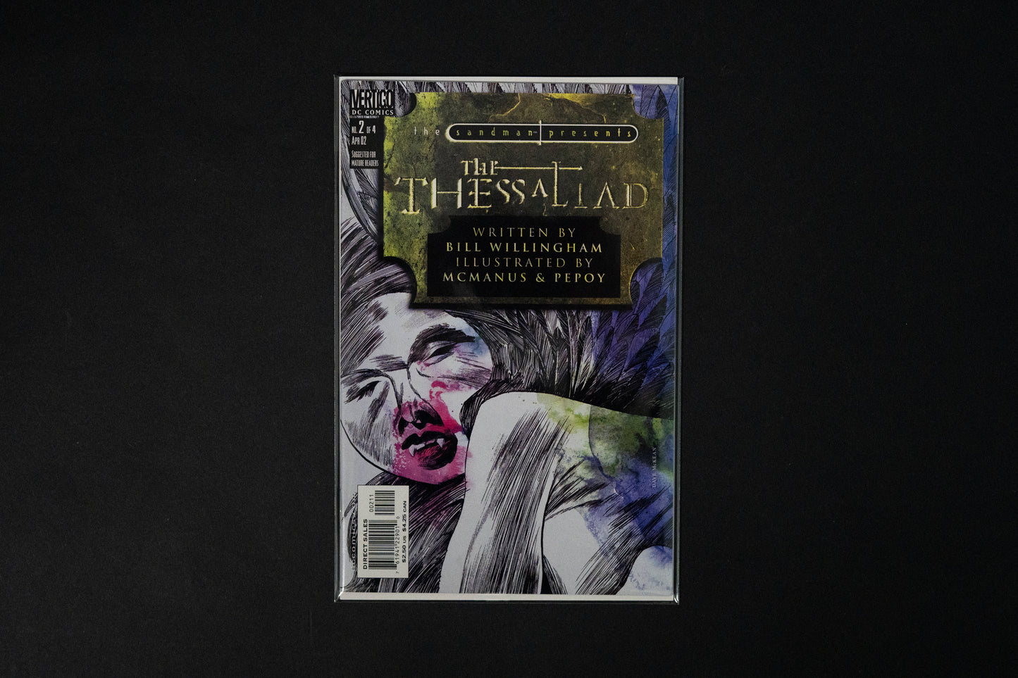 Sandman Presents The Thessaliad, Complete set #1-4, Vertigo Comics, 2002