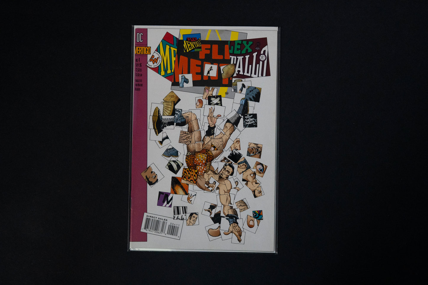 Flex Mentallo, Complete set #1-4, Vertigo Comics, 1996