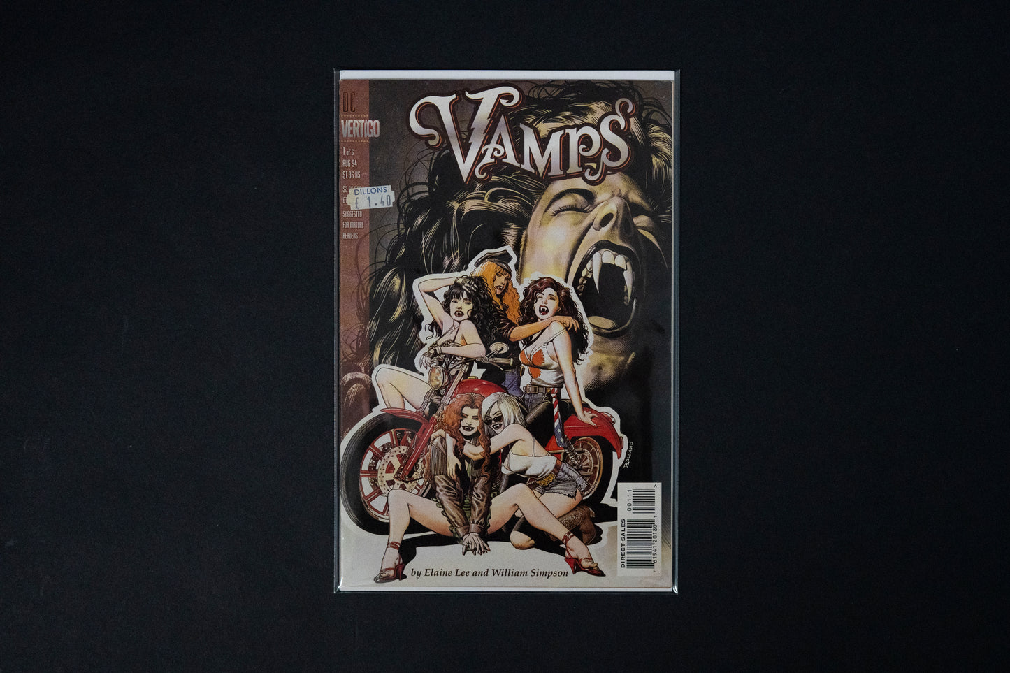 Vamps, Complete set #1-6, Vertigo Comics, 1994