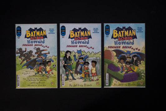 Batman & Robin & Howard, Summer Breakdown, Complete Set 1-3, DC Comics, 2024