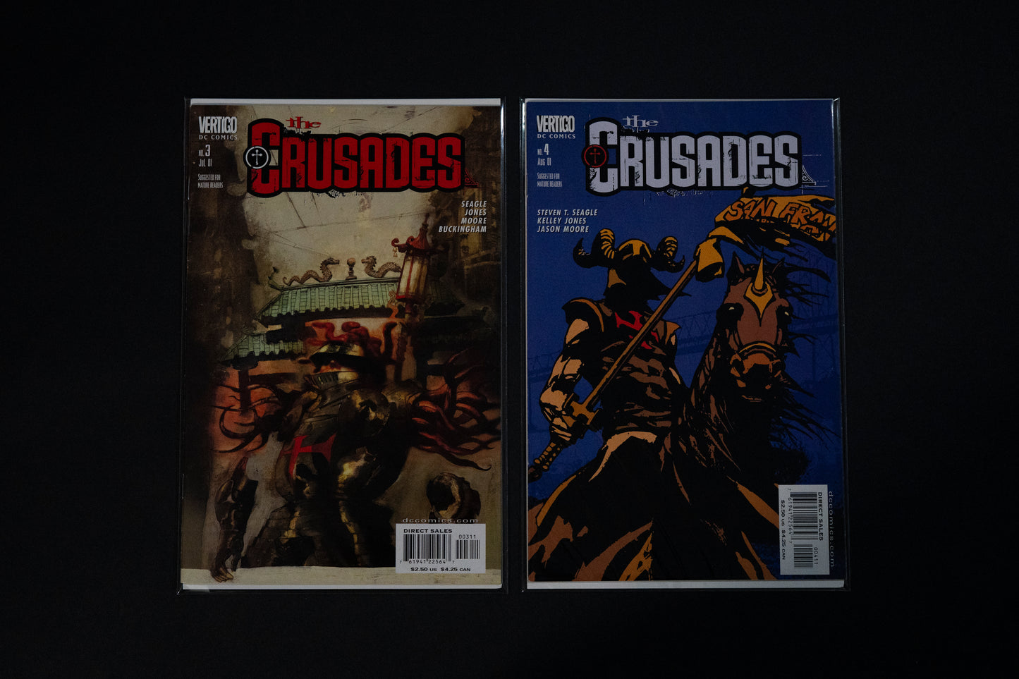 The Crusades, Complete Set 1-20, Vertigo Comics, 2001