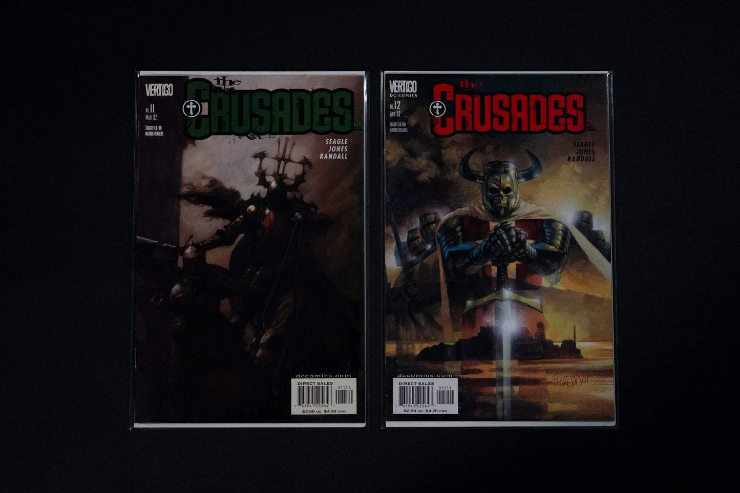 The Crusades, Complete Set 1-20, Vertigo Comics, 2001