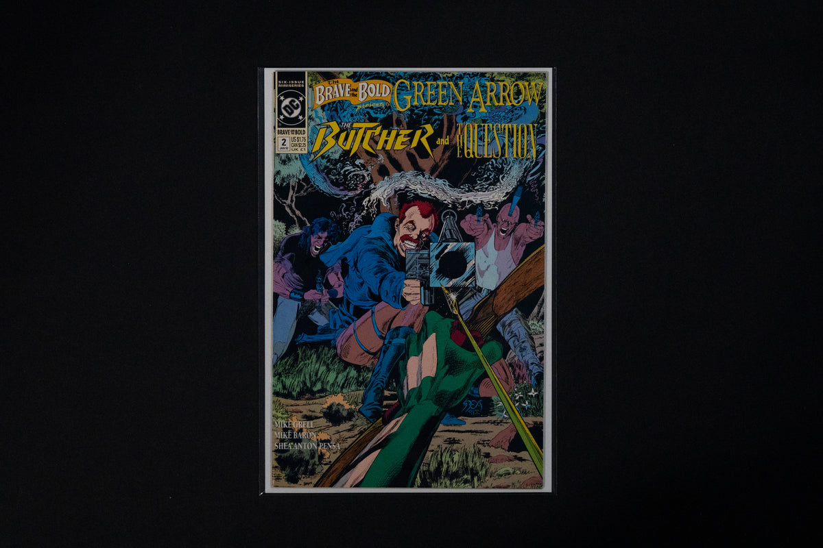 The Brave and the Bold present Green Arrow the Butcher and the Question, #1-6, Complete set, DC Comics, 1991