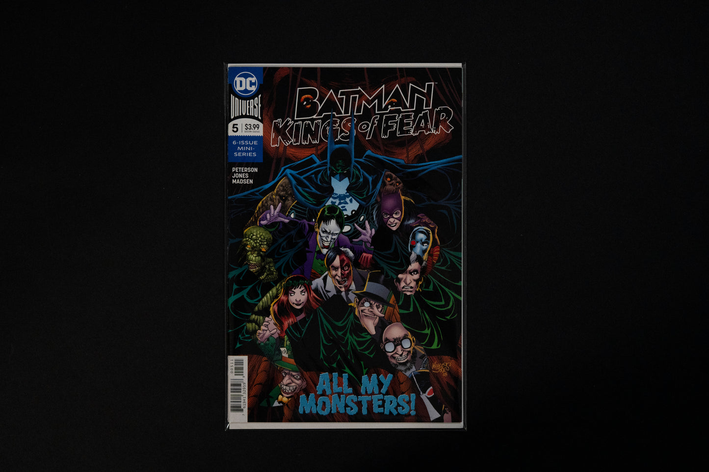 Batman, King of Fears, Complete Set 1-6, DC Comics, 2016