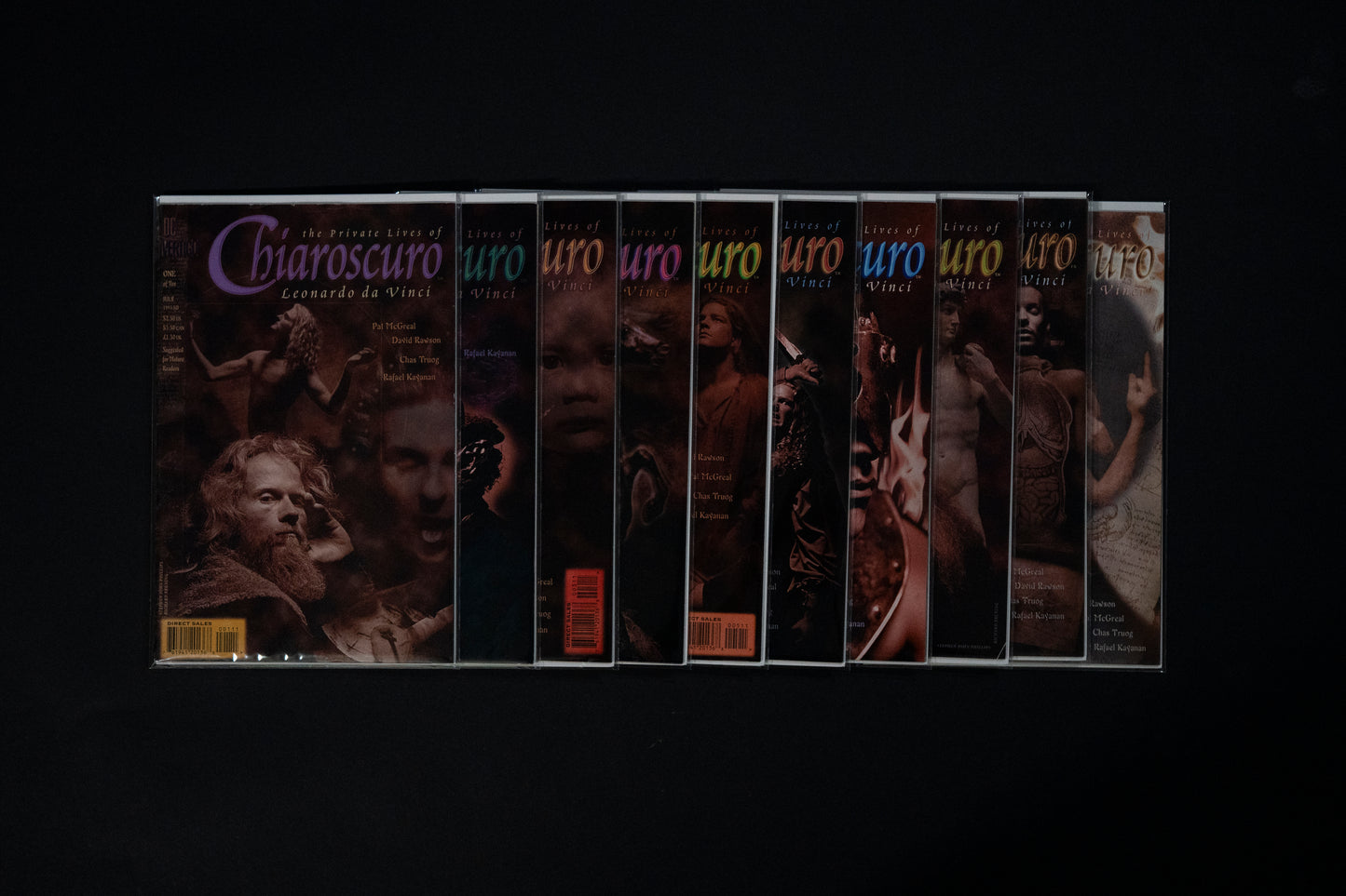 Chiaroscuro : The Private Lives of Leonado da Vinci, Complete Set 1-10, Vertigo Comics, 1993