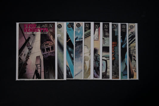 V for Vendetta, Complete Set 1-10, DC Comics, 1988 (Set B)