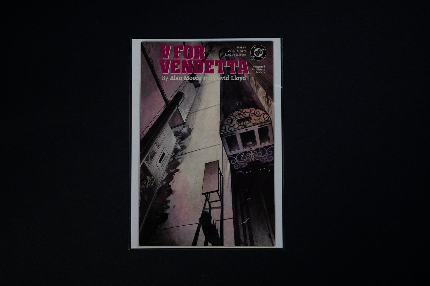 V for Vendetta, Complete Set 1-10, DC Comics, 1988 (Set B)