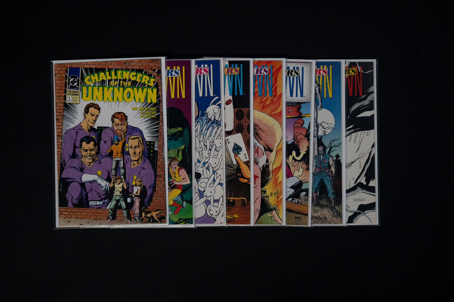 Challengers of the Unknown, Complete Set 1-8, DC Comics, 1991