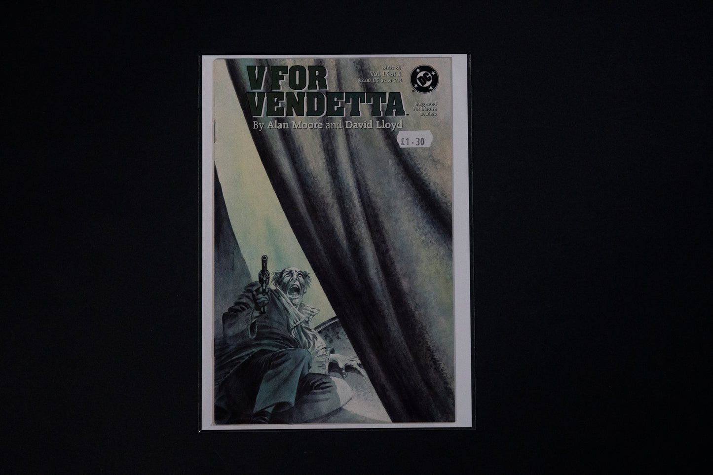 V for Vendetta, Complete Set 1-10, DC Comics, 1988 (Set B)