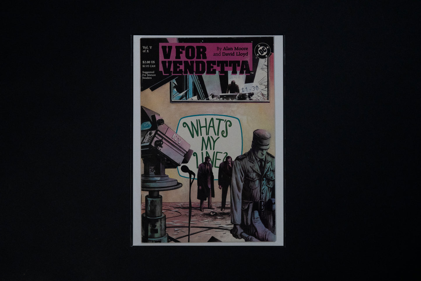 V for Vendetta, Complete Set 1-10, DC Comics, 1988 (Set B)