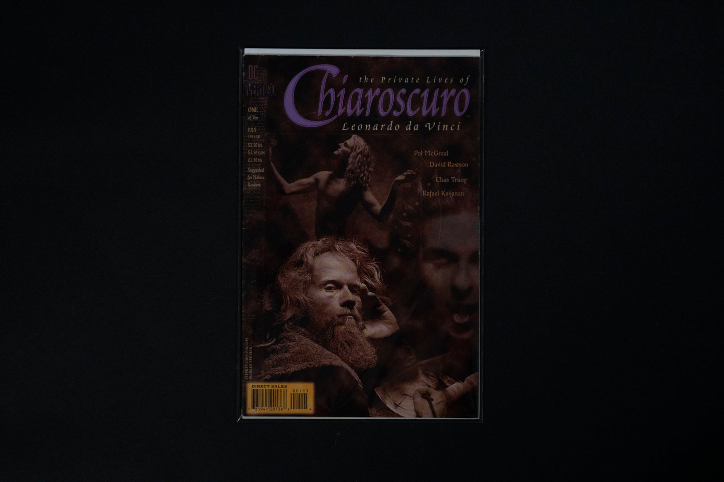 Chiaroscuro : The Private Lives of Leonado da Vinci, Complete Set 1-10, Vertigo Comics, 1993