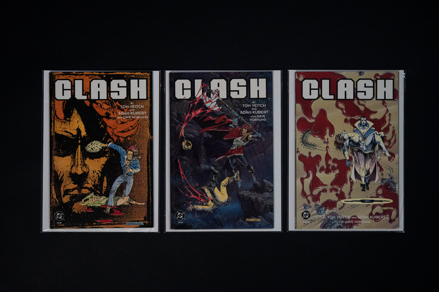 Clash, Complete Set 1-3, DC Comics, 1991