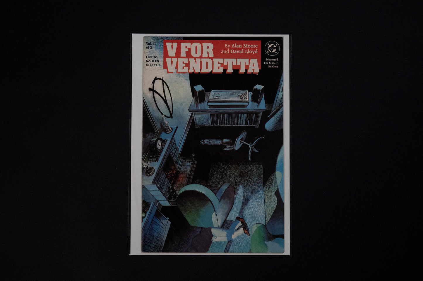 V for Vendetta, Complete Set 1-10, DC Comics, 1988 (Set B)