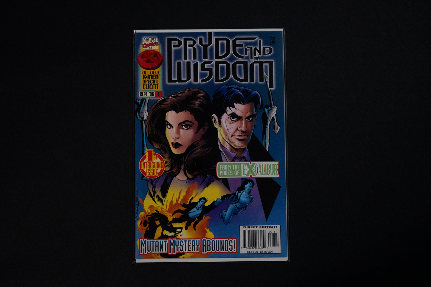 Pryde and Wisdom, Complete Set 1-3, Marvel Comics, 1996