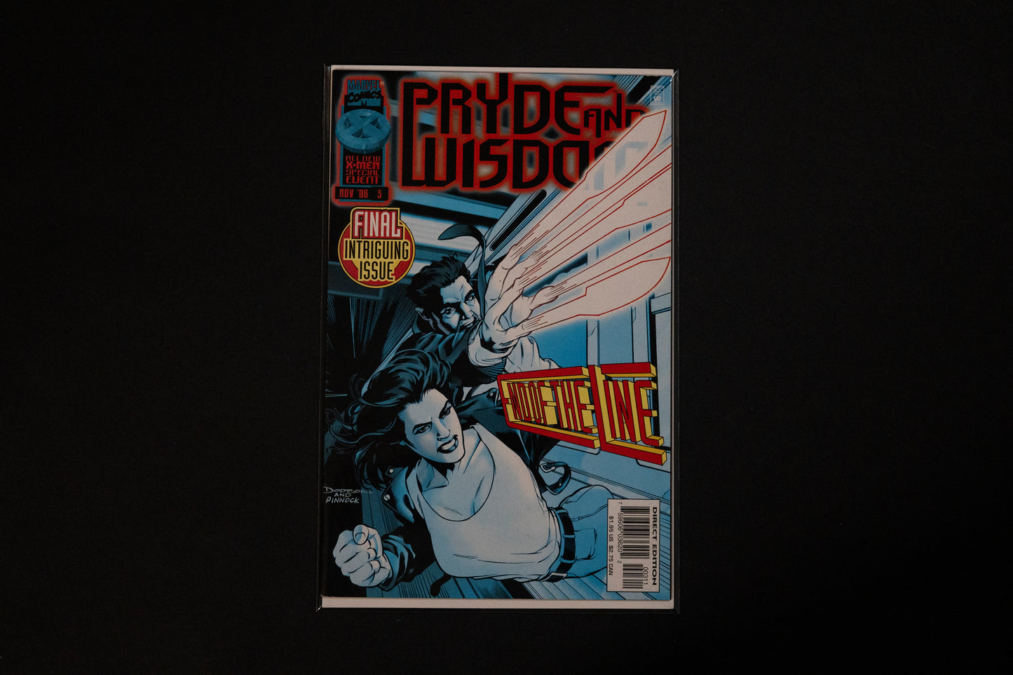 Pryde and Wisdom, Complete Set 1-3, Marvel Comics, 1996