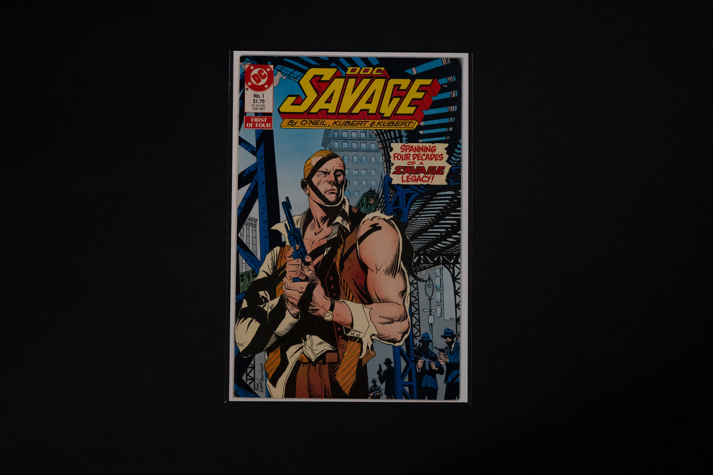 Doc Savage, Complete Set 1-4, DC Comics, 1987