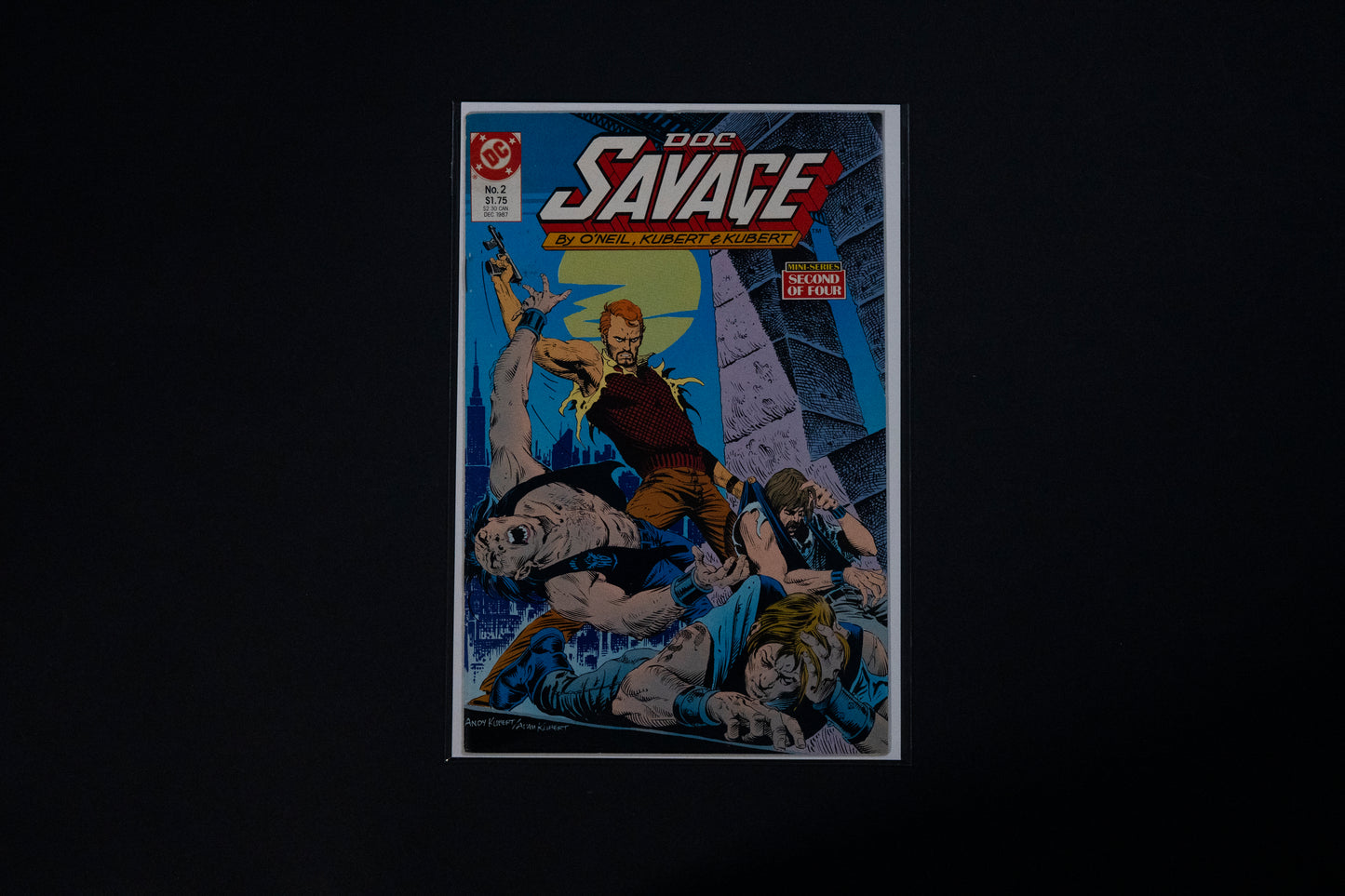 Doc Savage, Complete Set 1-4, DC Comics, 1987