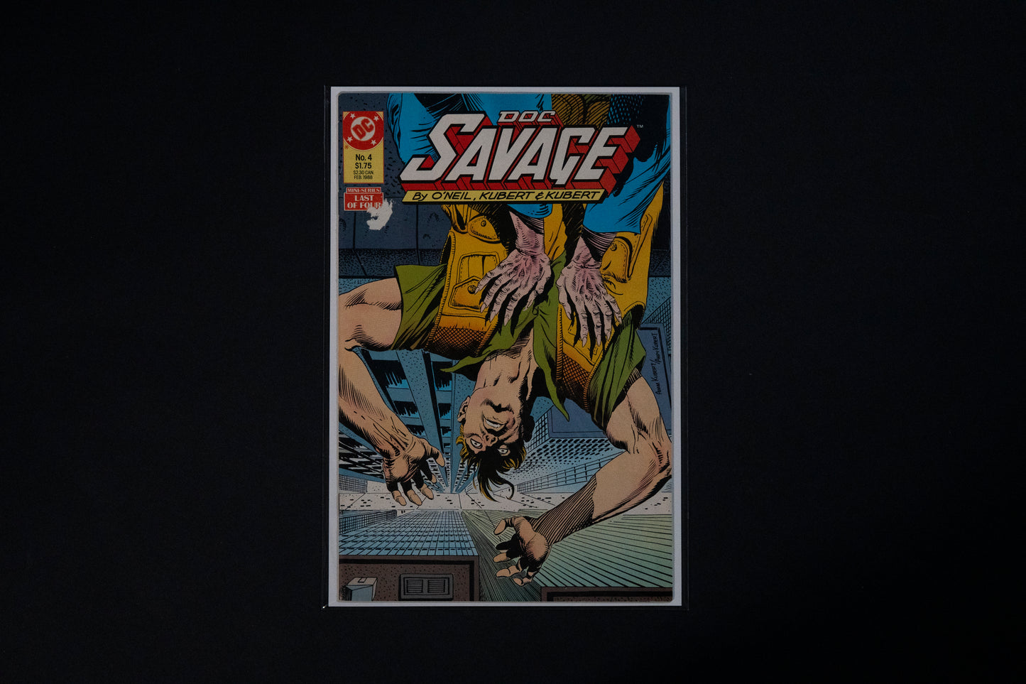 Doc Savage, Complete Set 1-4, DC Comics, 1987