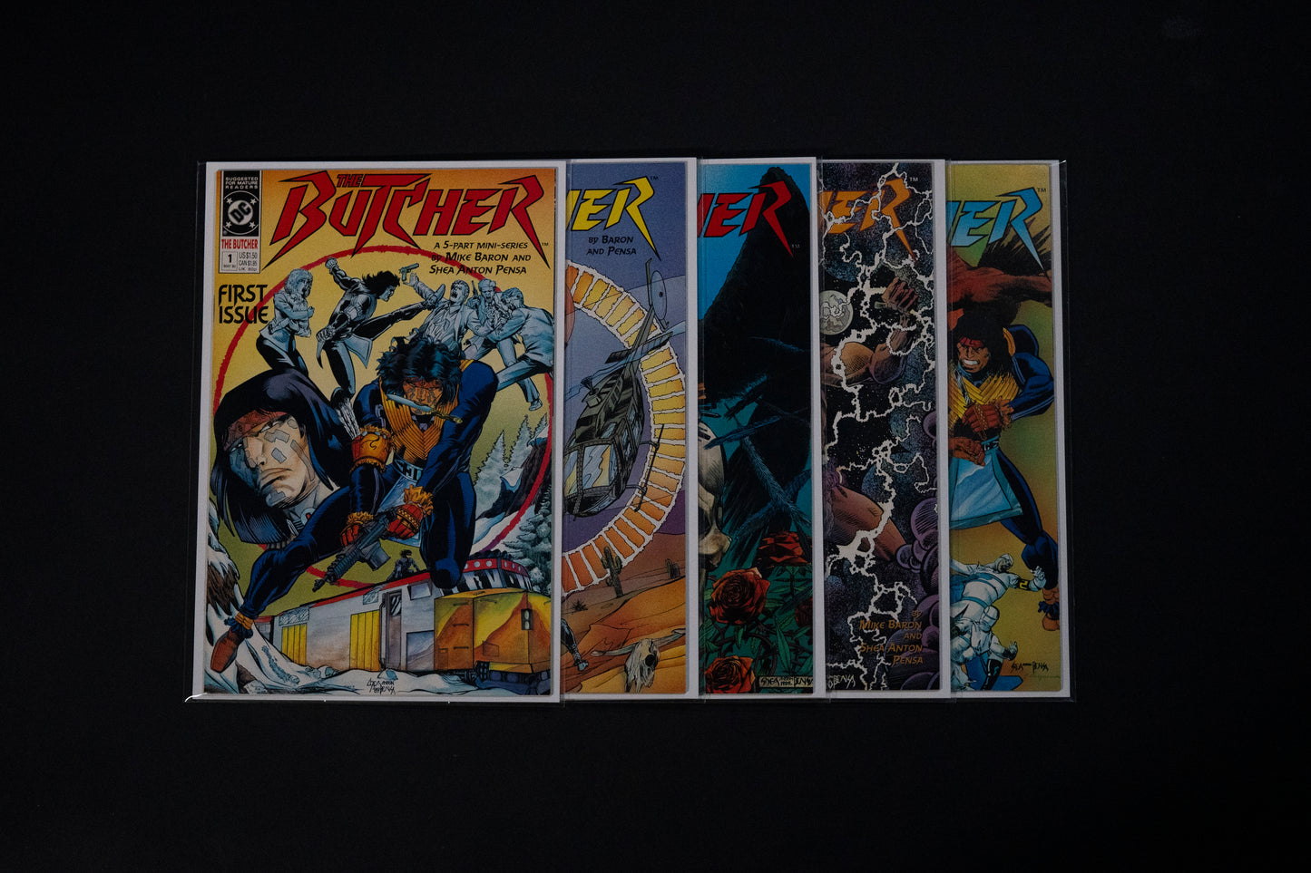 The Butcher, Complete Set 1-5, DC Comics, 1990
