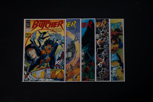 The Butcher, Complete Set 1-5, DC Comics, 1990