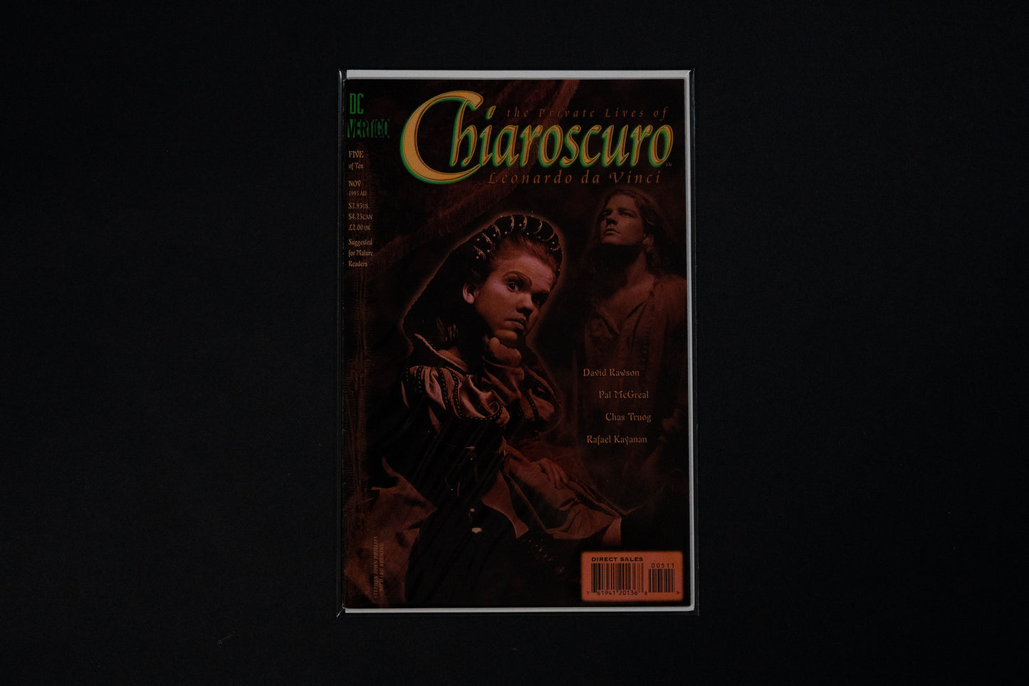 Chiaroscuro : The Private Lives of Leonado da Vinci, Complete Set 1-10, Vertigo Comics, 1993