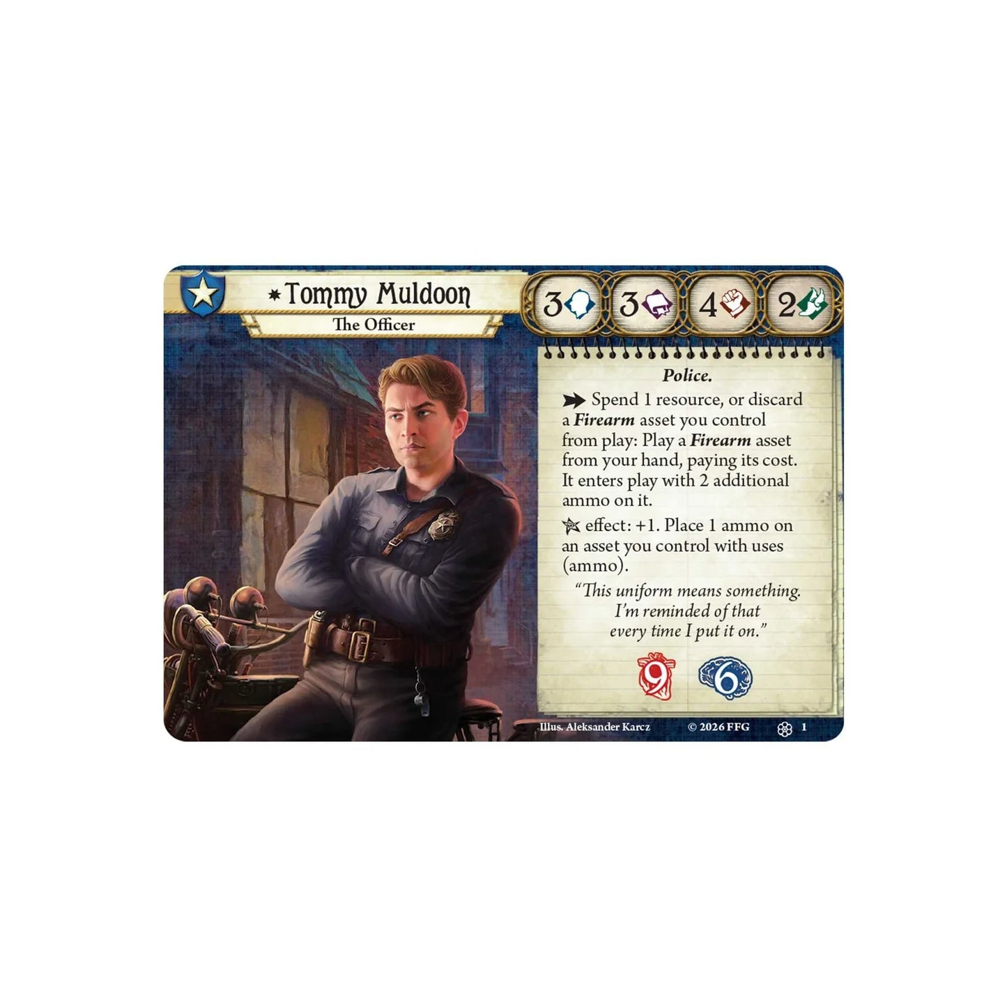 Arkham Horror, Tommy Muldoon Investigator Deck -  New Box Sealed