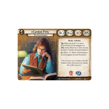 Arkham Horror, Carolyn Fern Investigator Deck -  New Box Sealed