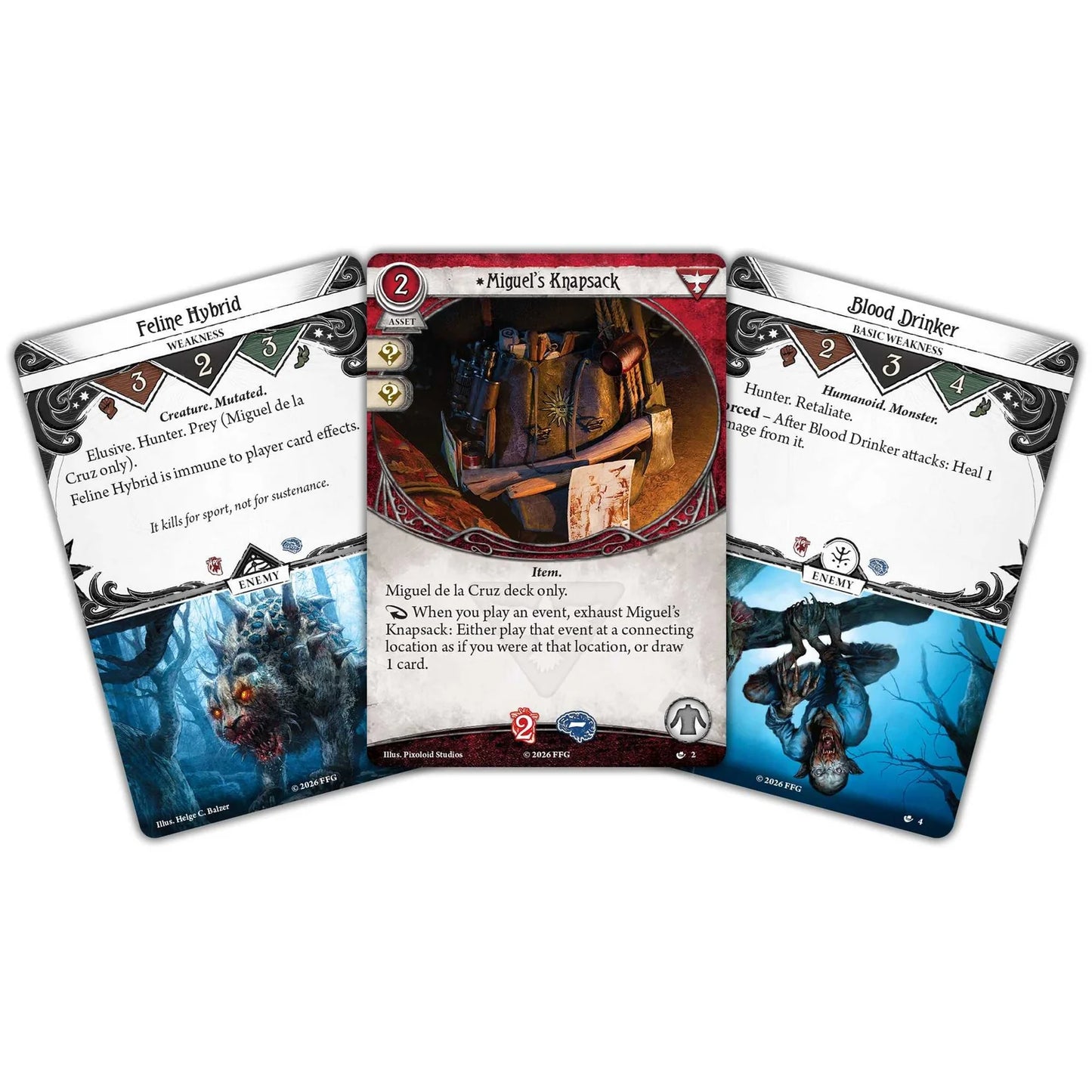 Arkham Horror, Miguel de la Cruz Investigator Deck -  New Box Sealed