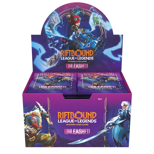 Riftbound, League of Legends, Unleashed, Booster Box, Boxed Sealed, English