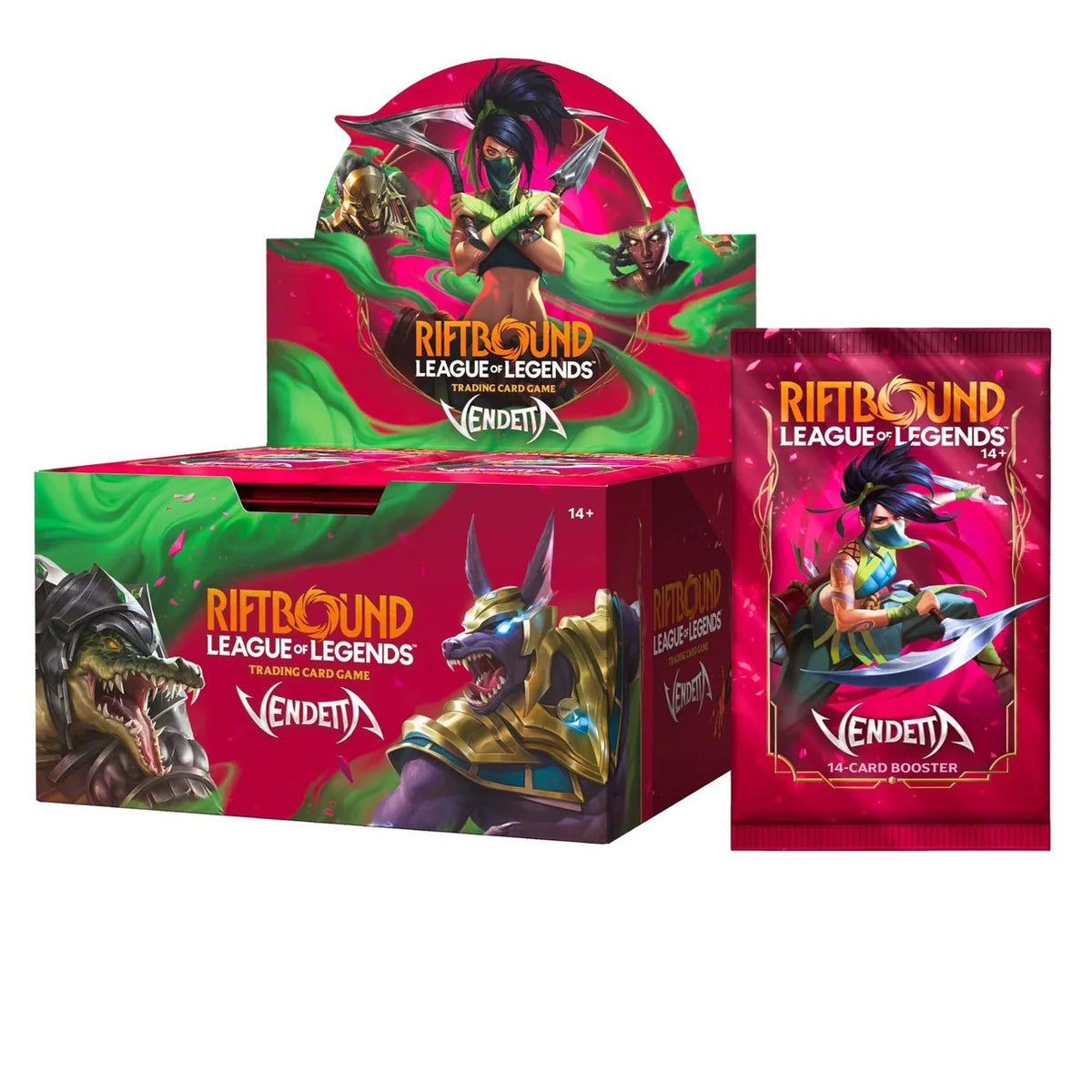 Riftbound, League of Legends, Vendetta, Booster Box, Boxed Sealed, English