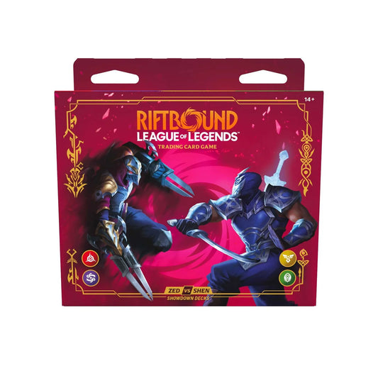 Riftbound, League of Legends, Vendetta, Showdown Decks Zed Vs Shen, Boxed Sealed, English