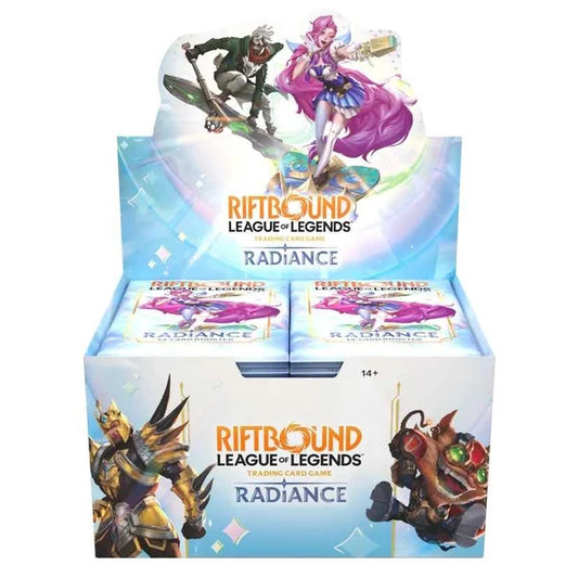 Riftbound, League of Legends, Radiance, Booster Box, Boxed Sealed, English