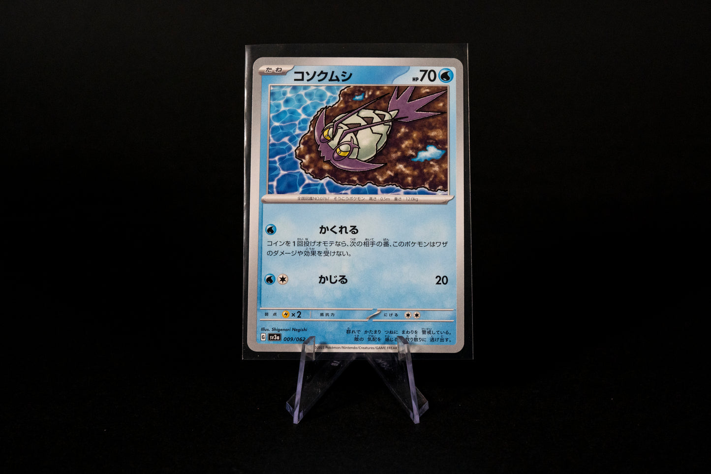 009/062, Wimpod, Pokemon, Raging Surf, SV3a, 2023, Common, Ungraded, Japanese