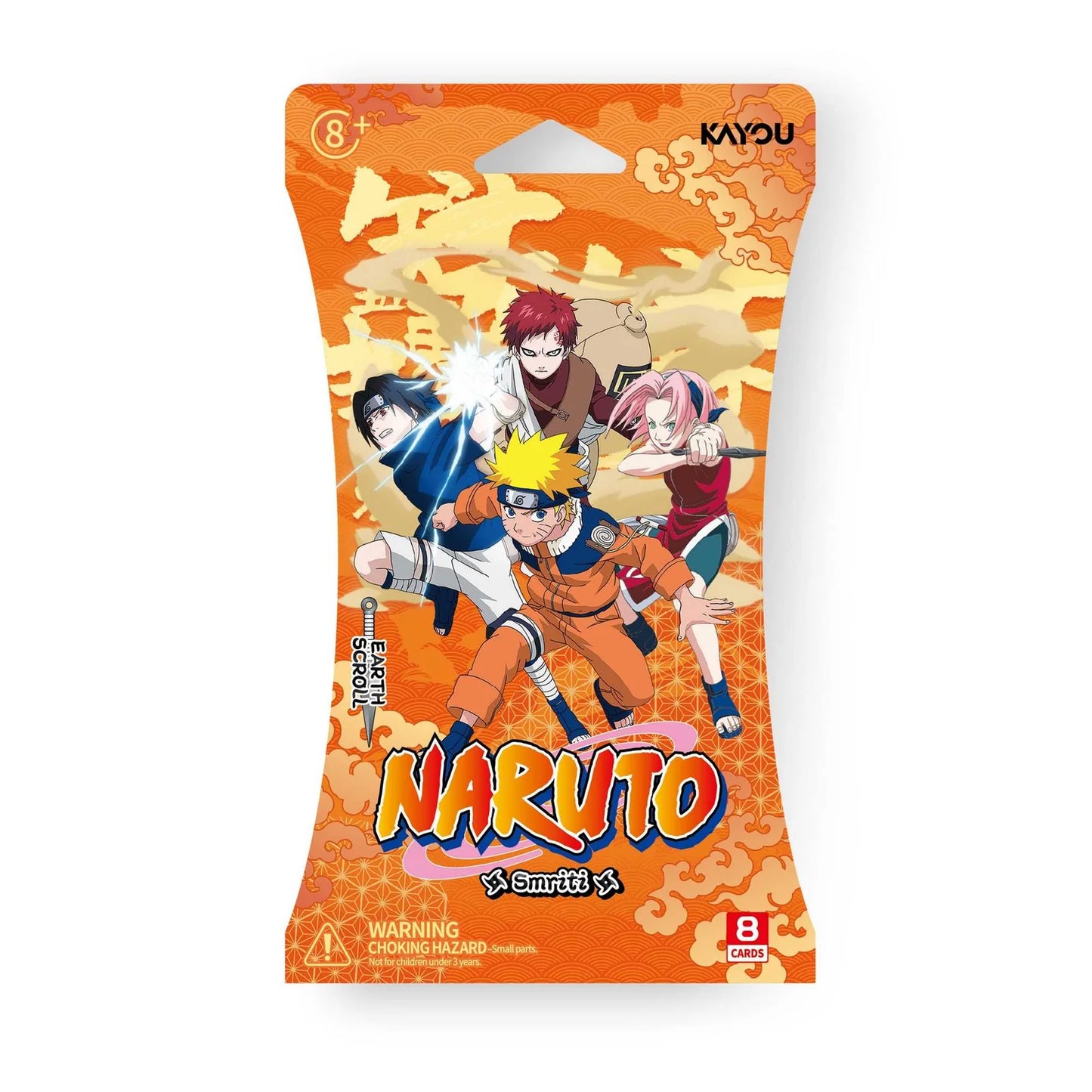NARUTO-Smriti Collectible Cards-Earth Scroll Blister-001A-EMEA- Booster Box (24pc), New Sealed
