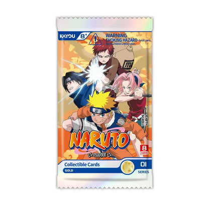 NARUTO-Smriti Collectible Cards-Earth Scroll Foil-001B-EMEA- Booster Box (20pc), New Sealed