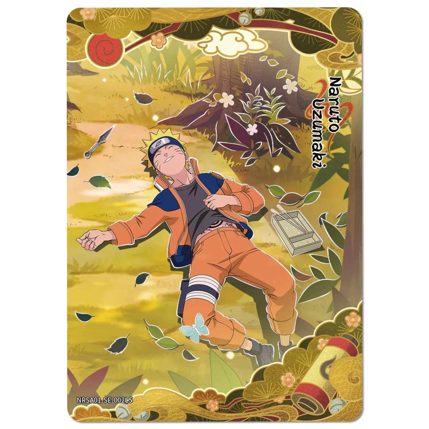 NARUTO-Smriti Collectible Card-Heaven Scroll Foil-001B-EMEA- Booster Box (12pc), New Sealed