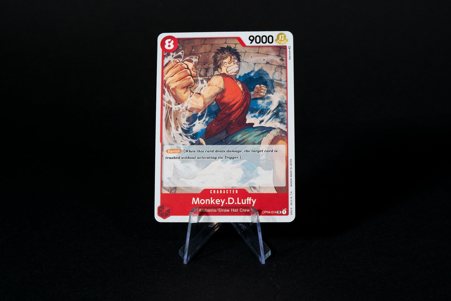 OP04-014, Monkey .D.Luffy, One Piece, Kingdoms of Intrigue, Uncommon, Ungraded, English