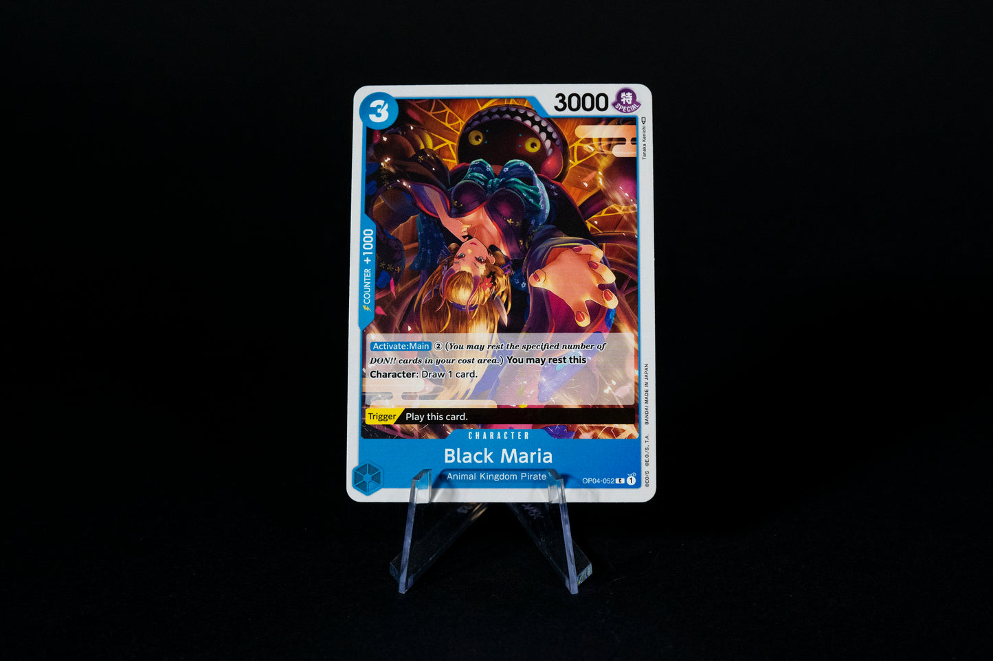 OP04-052, Black Maria, One Piece, Kingdoms of Intrigue, Common, Ungraded, English