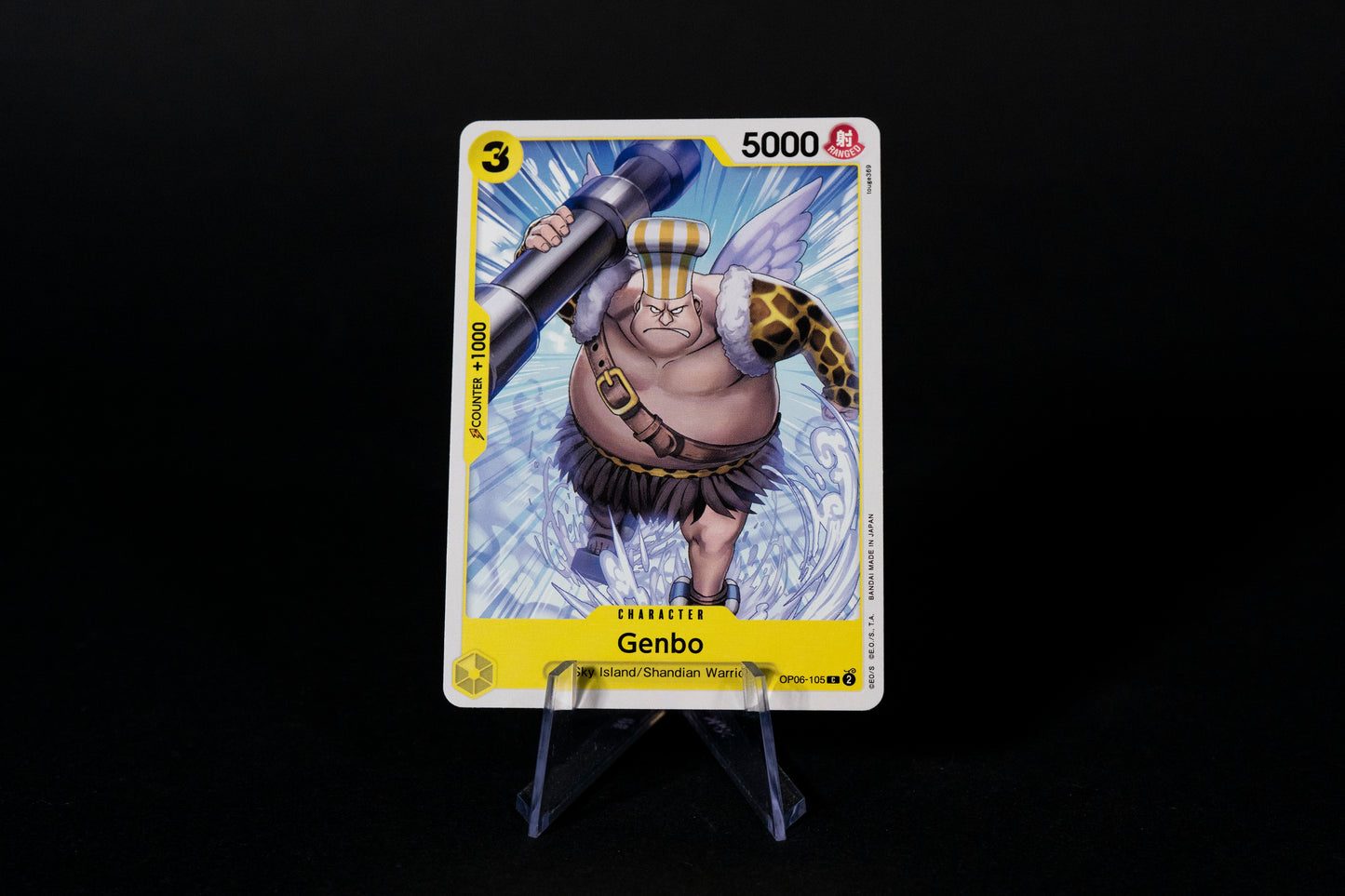 OP06-105, Genbo, One Piece, Wings of the Captain, Common, Ungraded, English