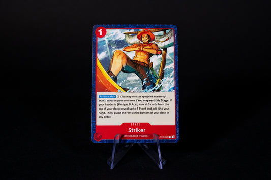 OP03-020, Striker, One Piece, Pillars of Strength, Common, Ungraded, English