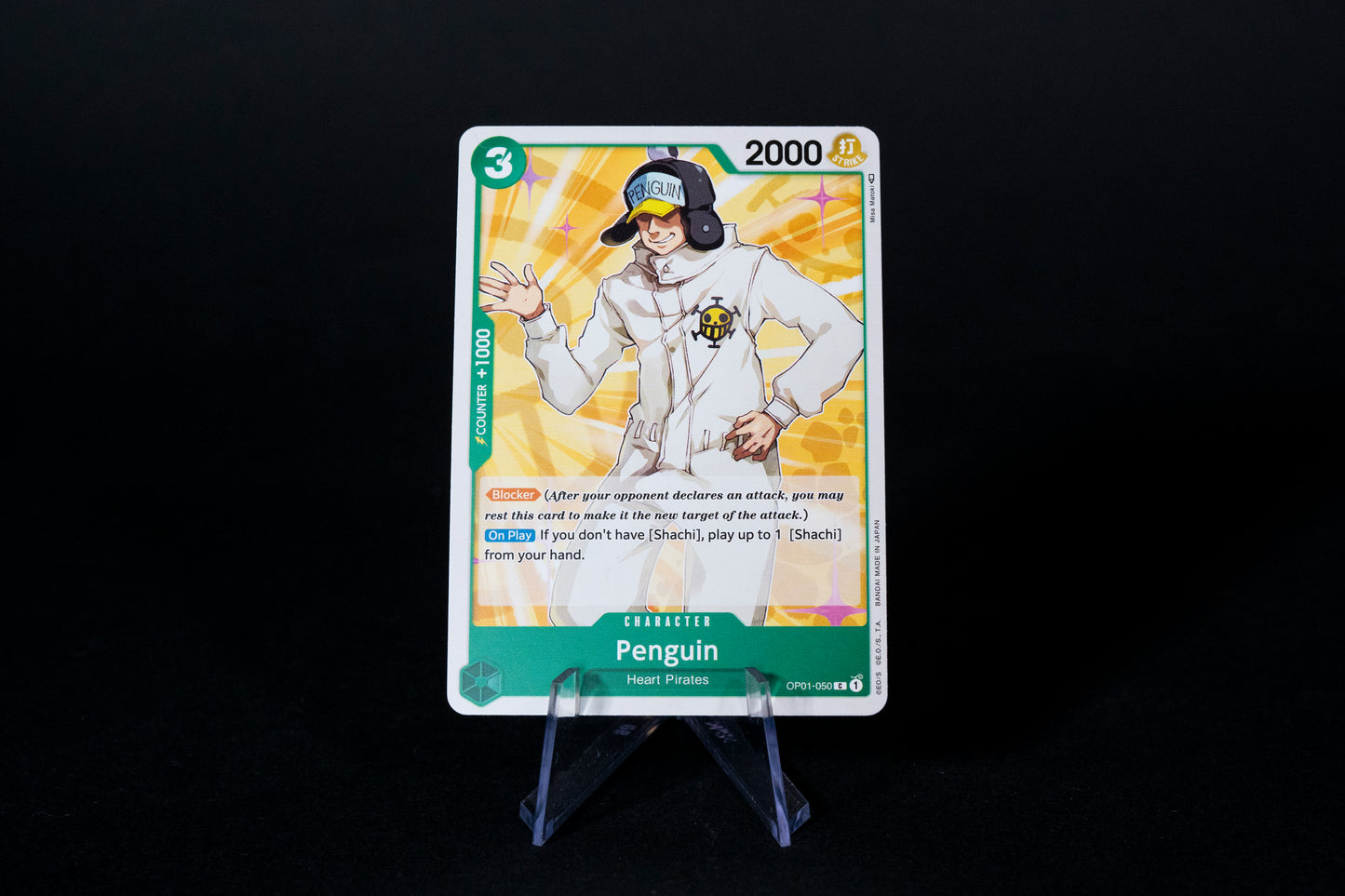 OP01-050, Penguin, One Piece, Romance Dawn, Common, Ungraded, English