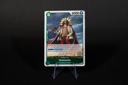 OP04-028, Diamante, One Piece, Kingdoms of Intrigue, Rare, Ungraded, English